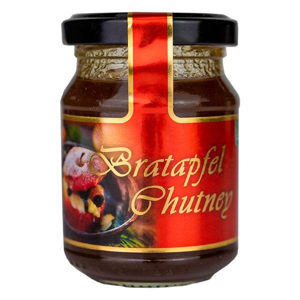 Bratapfel - Chutney mit winterlichen Gewürzen je 160g im 4er Pack