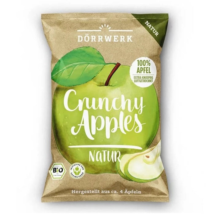 BIO Crunchy Apples - Apfelchips je 40g im 6er Pack